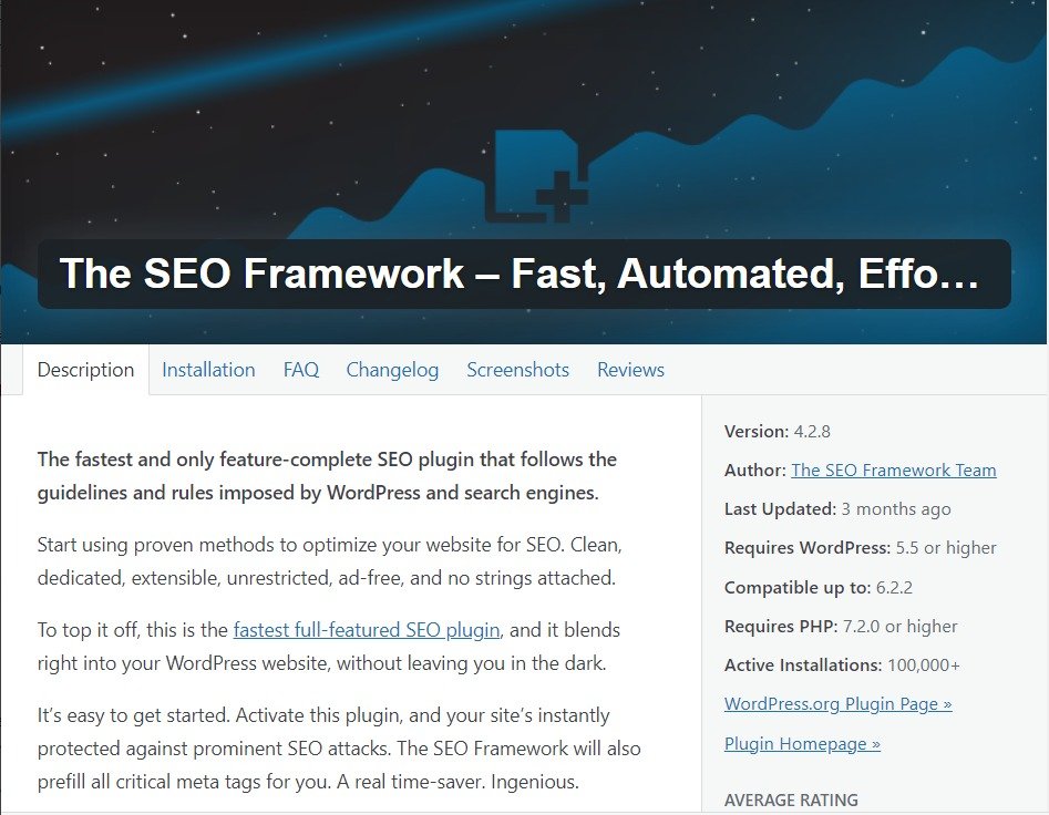 The SEO Framework