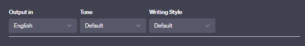 Custom Writing Styles